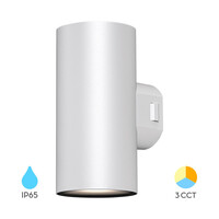 Braytron Braytron Vekta LED Wand Lamp - 2x9W - IP65 - CCT - Wit