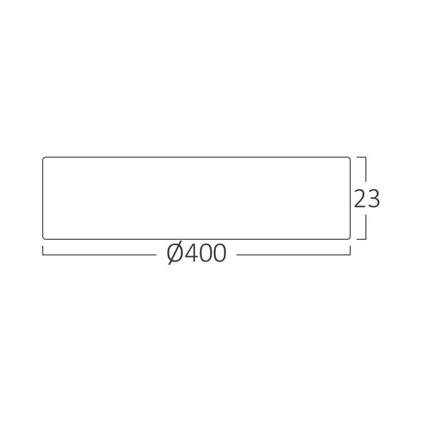 Braytron Braytron Jade LED Opbouw Lamp - Rond - 45W - IP20 - CCT - Zwart