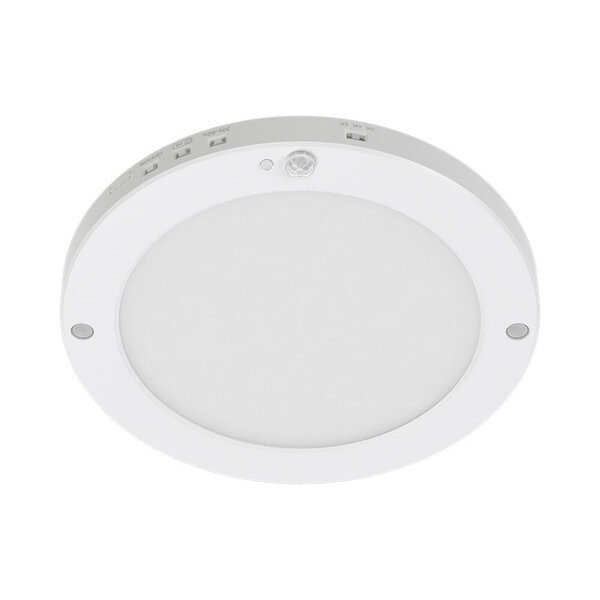 Braytron Braytron LED Opbouw Lamp met Bewegingssensor - Rond - 20W - IP20 - CCT - Wit