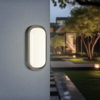 Braytron Braytron LED Wand Lamp - 12W - IP65 - CCT - Zwart