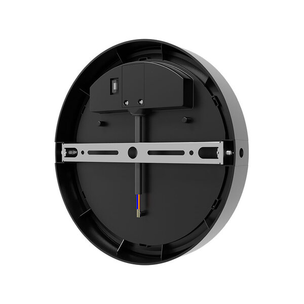 Braytron Braytron LED Wand Lamp - Rond - 12W - IP65 - CCT - Zwart