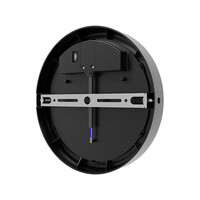 Braytron Braytron LED Wand Lamp - Rond - 18W - IP65 - CCT - Zwart