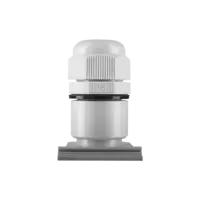 ION Industries Invoerstuk M20 met Wartel doorlaat 7-12 mm Grijs