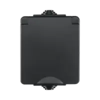 ION Industries Opbouw Wandcontactdoos IP55 Zwart