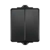 ION Industries Opbouw Serieschakelaar IP55 Zwart