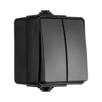 ION Industries Opbouw Serieschakelaar IP55 Zwart