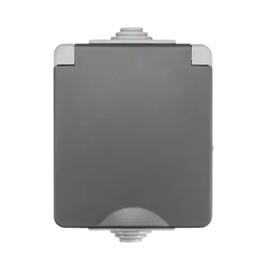 ION Industries Opbouw Wandcontactdoos IP55 Grijs