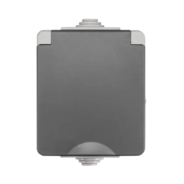 ION Industries Opbouw Wandcontactdoos IP55 Grijs