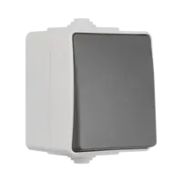 ION Industries Opbouw Wisselschakelaar IP55 Grijs