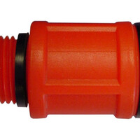 Universele kunststof bouwstoppen 3/8-1/2-3/4 rood