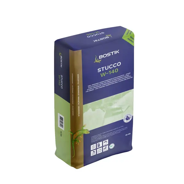 Bostik Stucco W-140 Uitvlakmortel 20kg