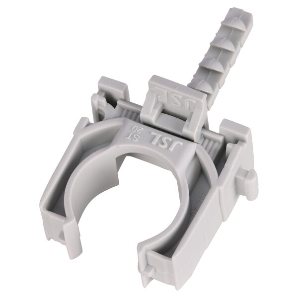 Buisclip euro - tbv 3/4 buis grijs 20 mm 50st