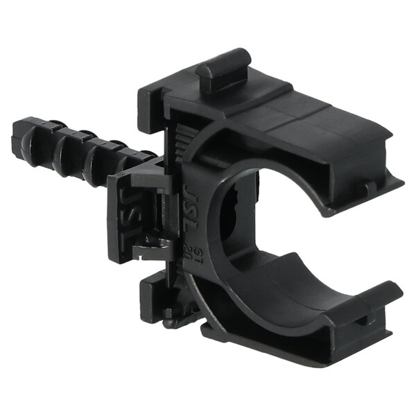 Buisclip euro tbv 3/4 buis zwart 20 mm 10st