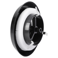 Starx afzuigventiel rond - instelbaar - Ø100-125 mm - zwart