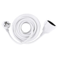 Q-Link verlengsnoer randaarde H05VV-F max 3680W wit 3 x 1.5 mm² 10 m