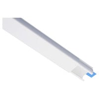 Leidinglijst zelfklevend wit 20 x 10 mm - 2 m