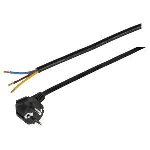 Q-Link aansluitsnoer randaarde 2500W zwart 3 x 1.0 mm² 2.5 m