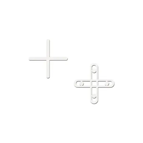 BIHUI Tegelkruisjes Cross 250 stuks - 2 mm