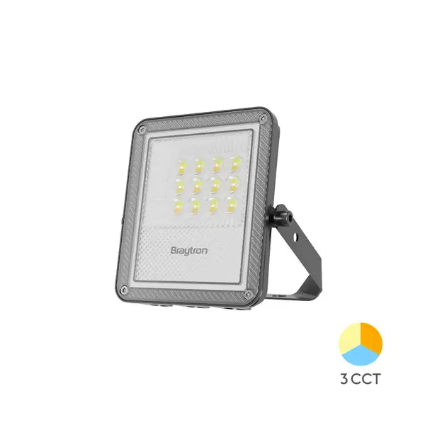 Braytron led bouwlamp zwart 100W CCT 3000K/4000K/6500K IP65