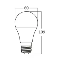 Braytron Advance 9W E27 A60 6500K LED Bulb