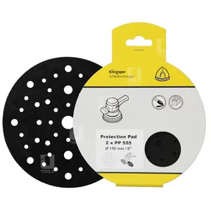 Klingspor beschermpad met klittenband 150mm PP 555 2 stuks