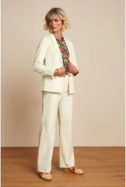 Marcie Pants Marine yvory