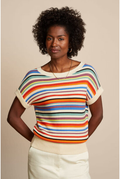 Boatneck Top Syd stripes