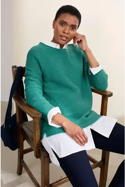 Makers Jumper- rockpool