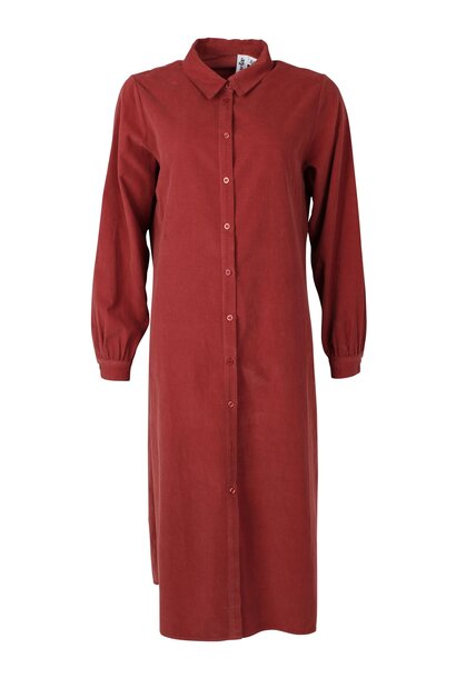 Danepippie Cord Dress Swedish Red