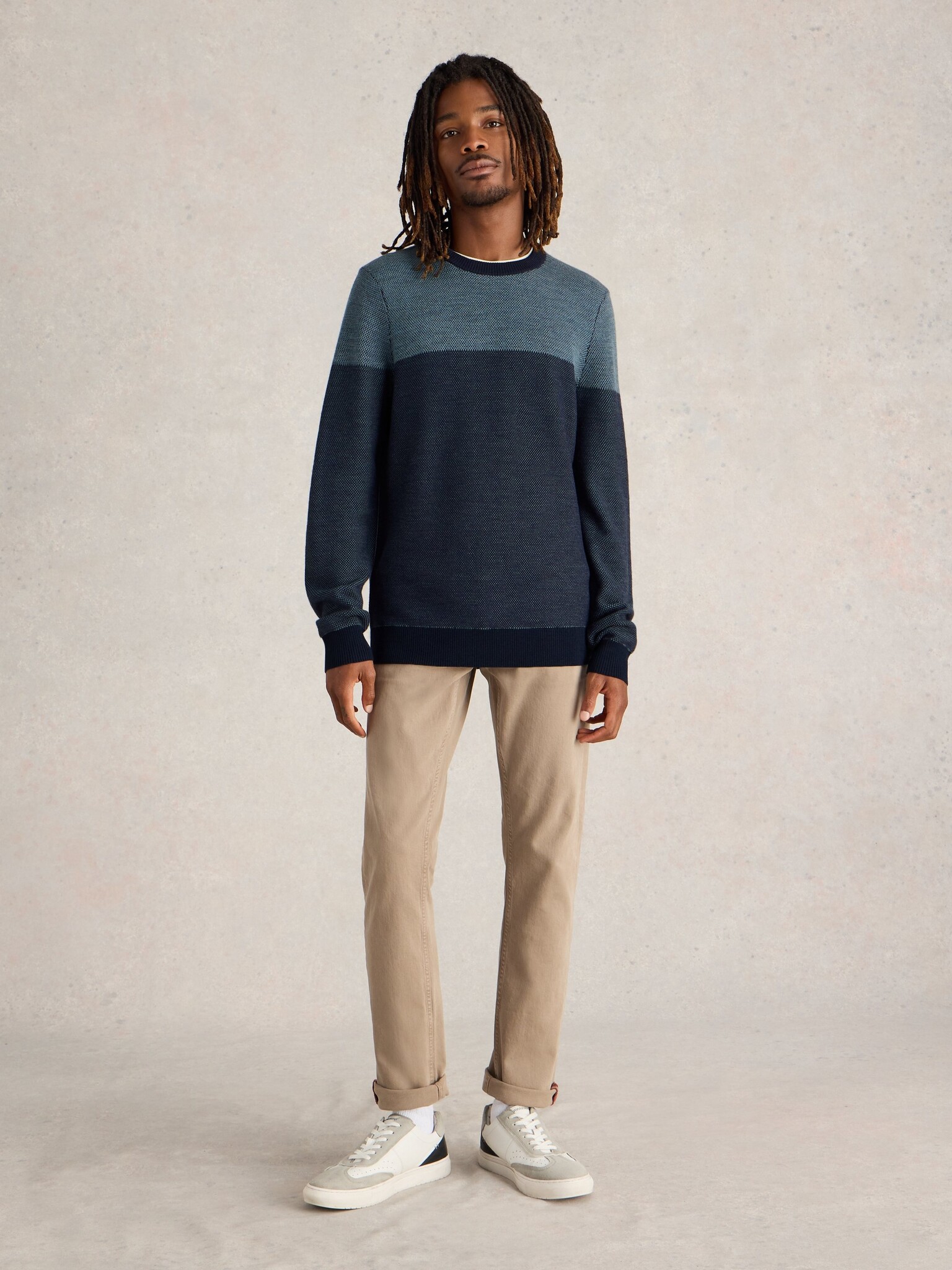 Newport Merino Jacquard Crew-1