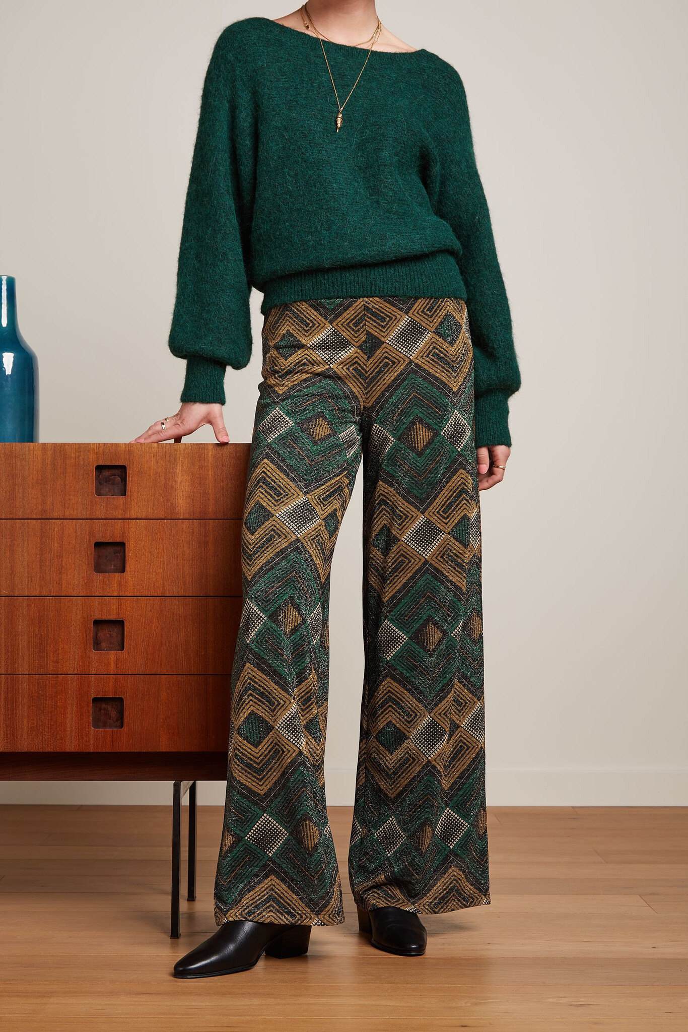 Sara Pants Morrison para green-2