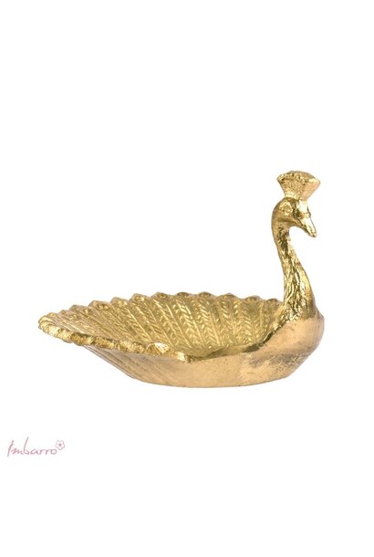 bowl peacock