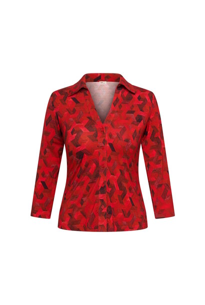 Hindi Blouse TPE4 Red
