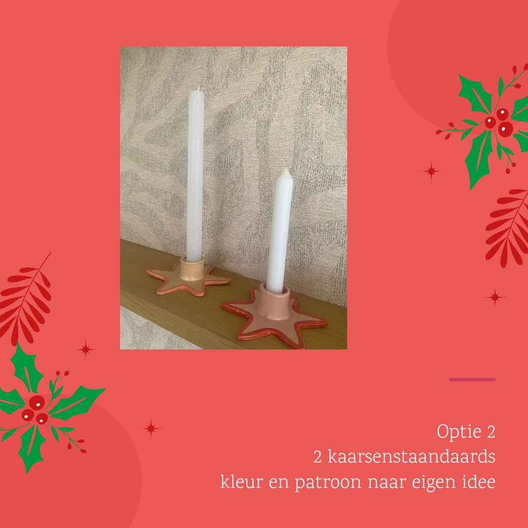 Workshop kerstkeramiek Kerameri vrijdag 29 november-3