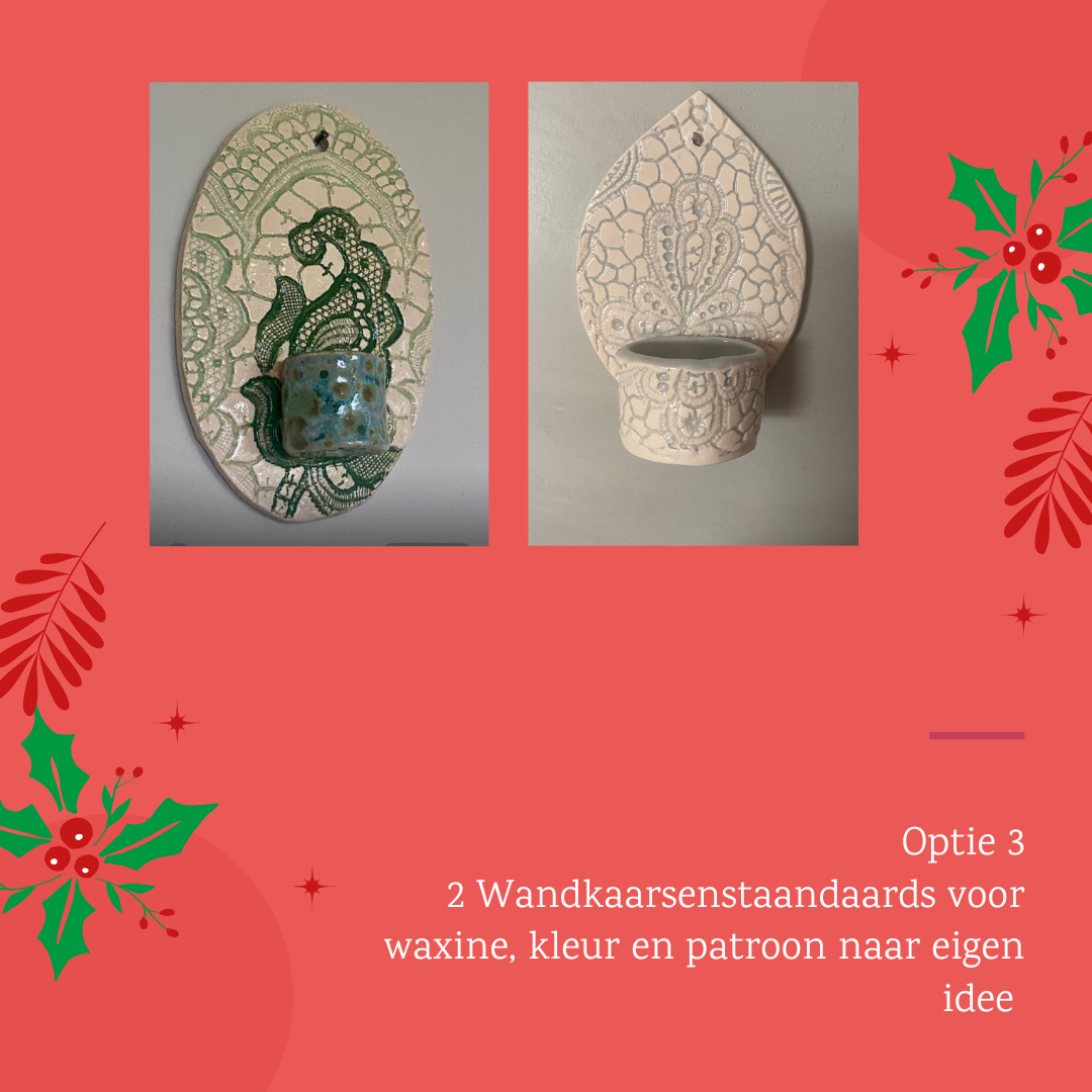 Workshop kerstkeramiek Kerameri vrijdag 29 november-4