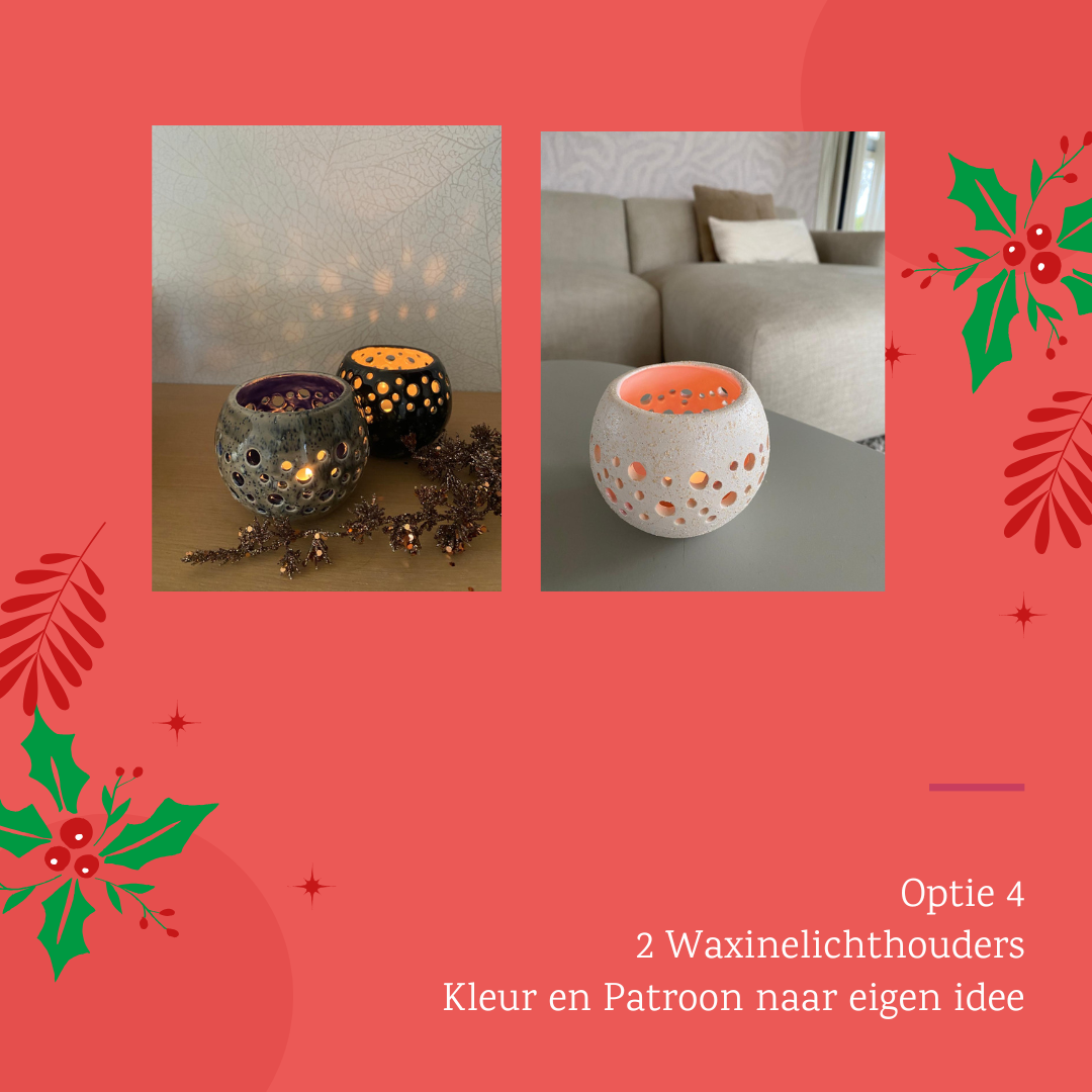 Workshop kerstkeramiek Kerameri vrijdag 29 november-5