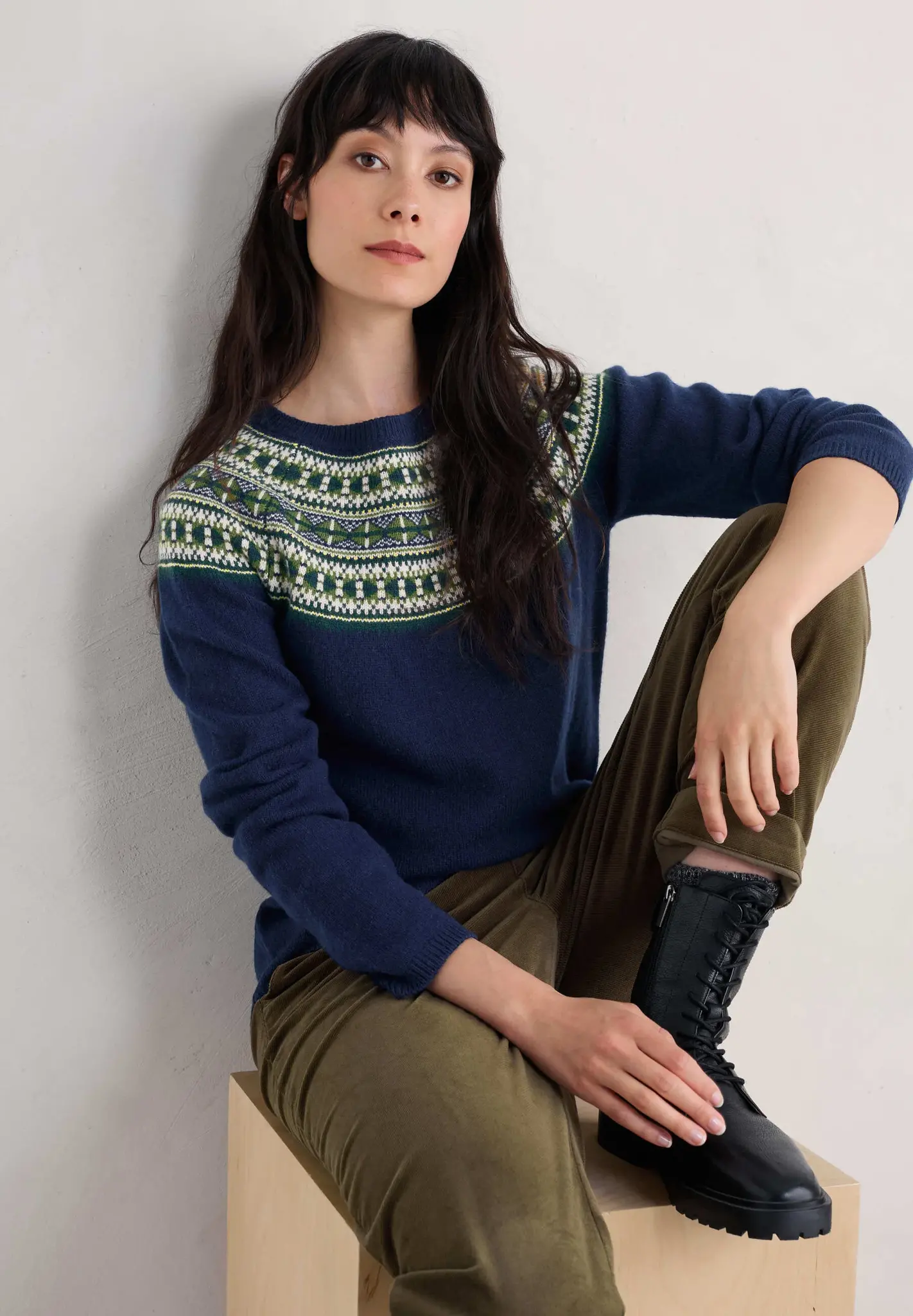 Buck's Horn Jumper Bedstone Sea Cave Mix-3