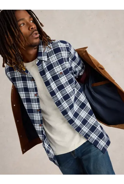 Wallace Brushed Check shirt