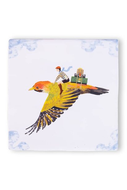 Travelling bird
