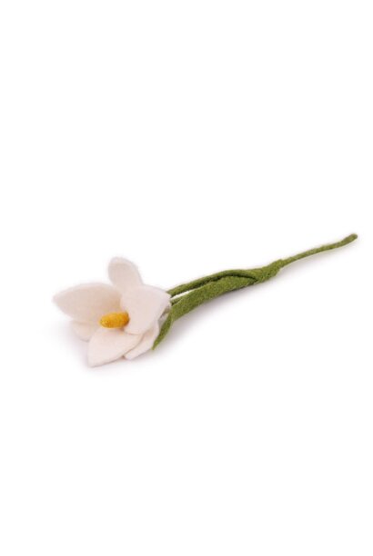 vilt, krokus wit