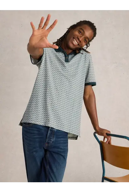 Casette Tape Printed Polo