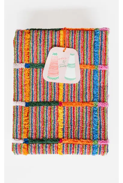 bath mat #40 criss cross