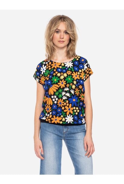 Shirt Leo, blk/multi 14/130
