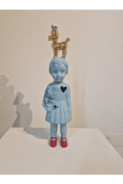 Pupke blauw poedel goud (4)