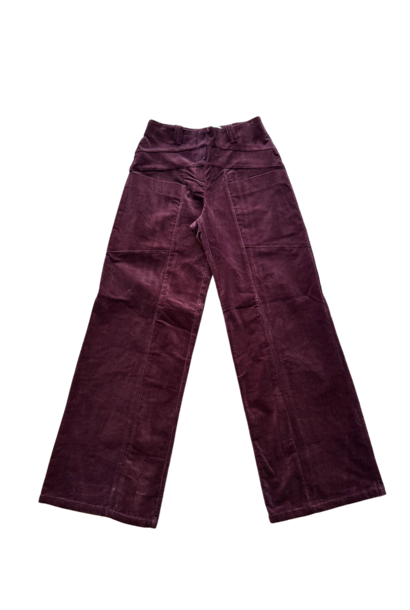 Triangle Trousers Maroon