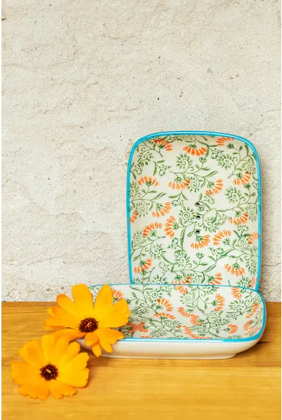 Soap dish floral
