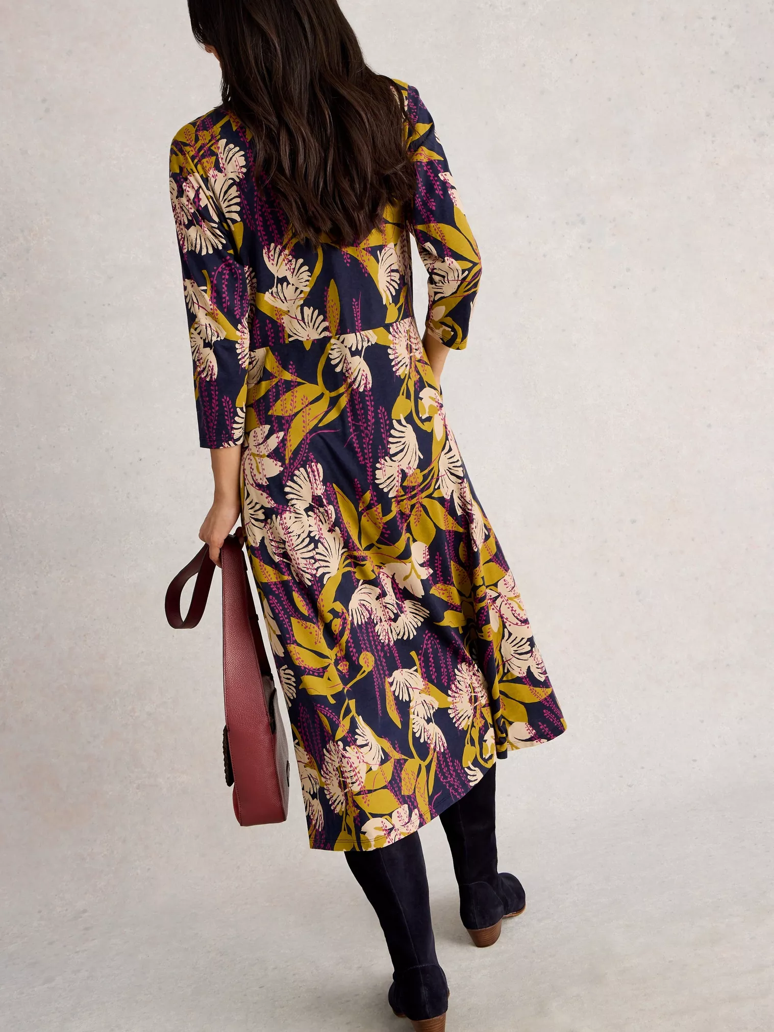 Rua Jersey Shirt dress-4