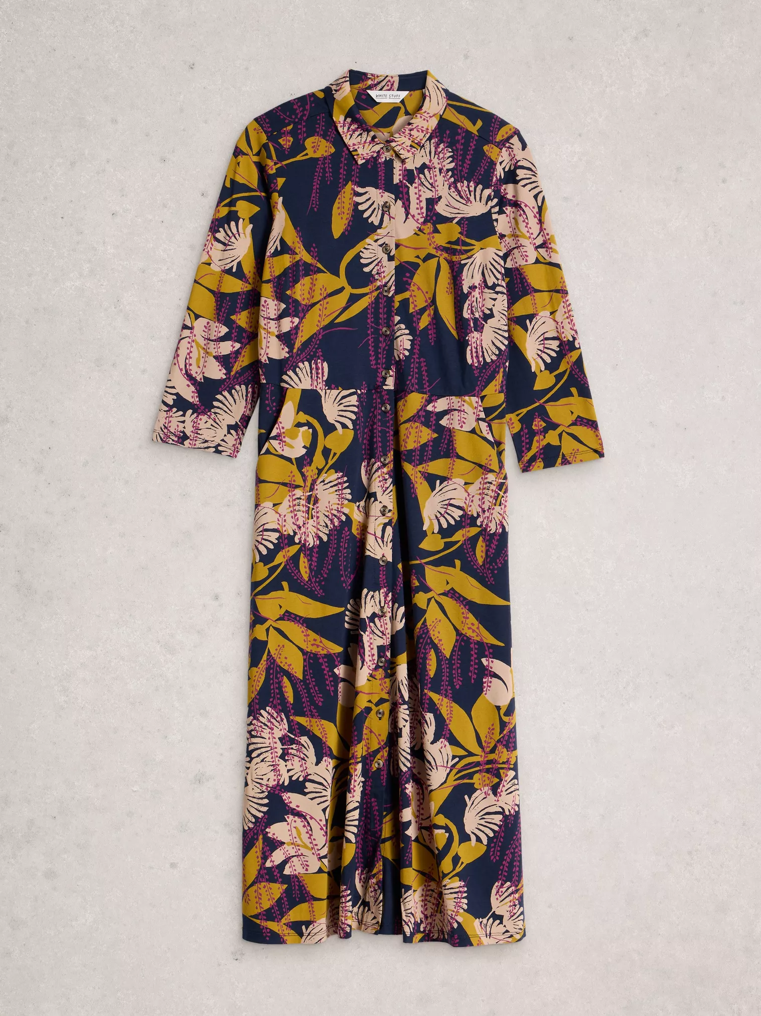 Rua Jersey Shirt dress-5