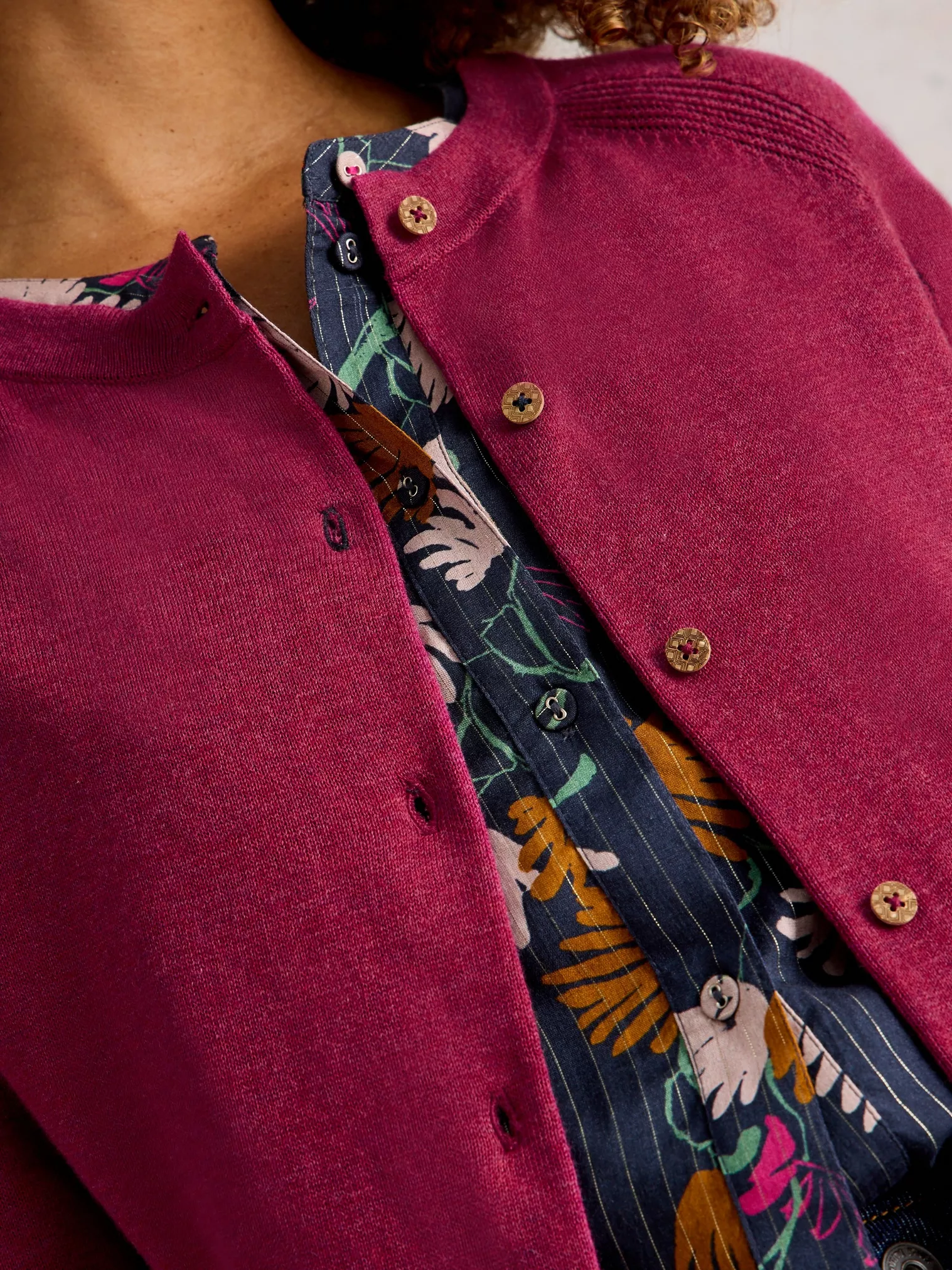 Lulu Cardigan dk plum-3