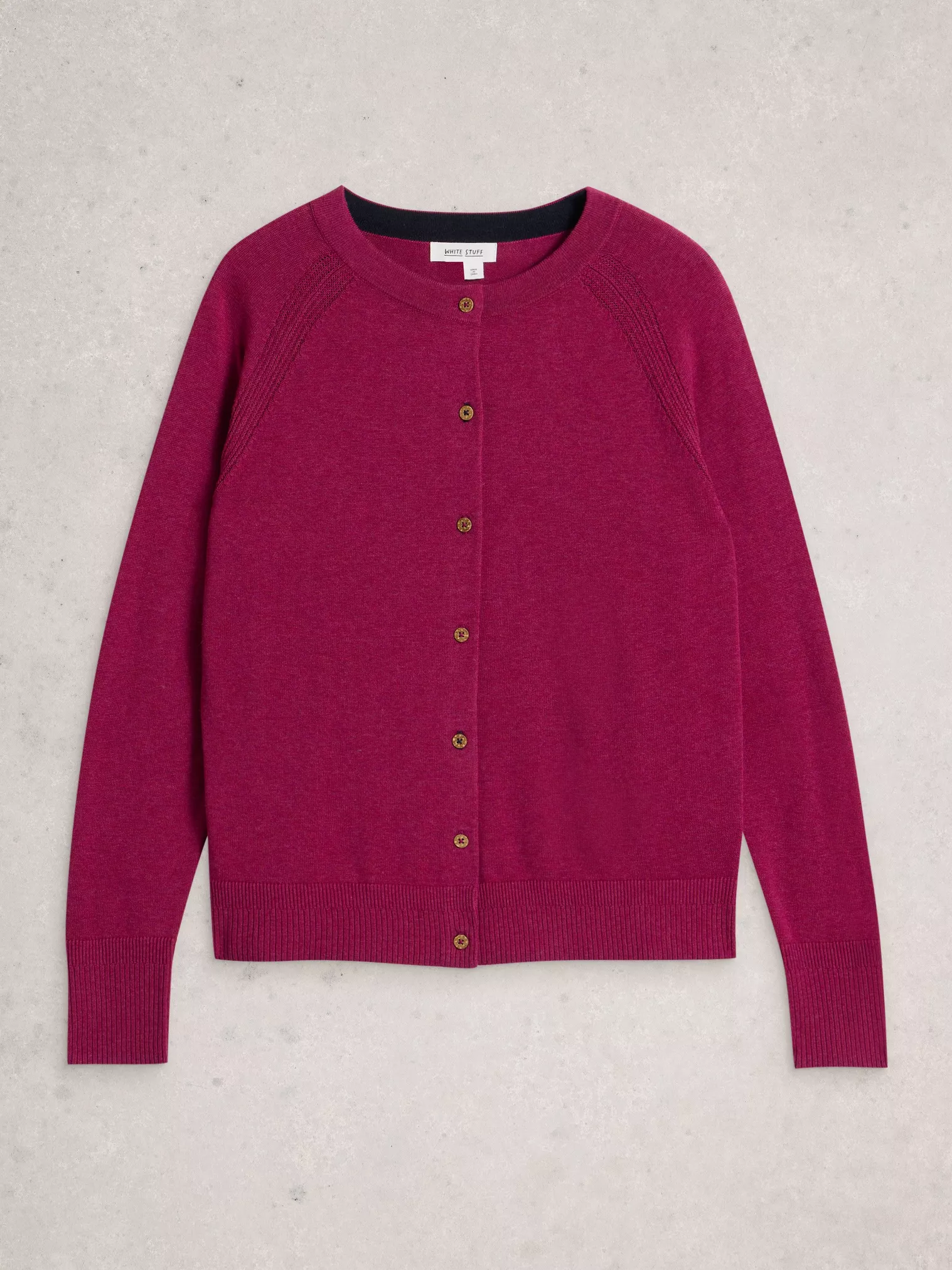 Lulu Cardigan dk plum-5